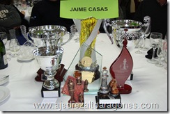 El Club Jaime Casas, el equipo más laureado en la temporada 2010  con 4 trofeos por equipos y 2 individuales.