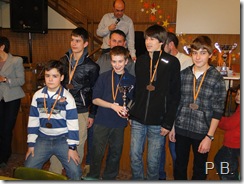 Casino Jaque de Huesca 3º clasificado infantil-cadete Casino Jaque de Huesca 3º clasificado infantil-cadete