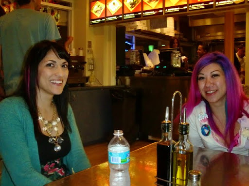 Jamie and Steph are smiling through their hunger.