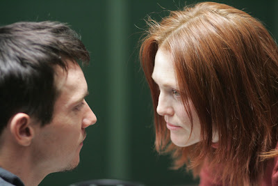 Jonathan Rhys Meyers is Adam and Julianne Moore is Dr Cara Jessup in Shelter