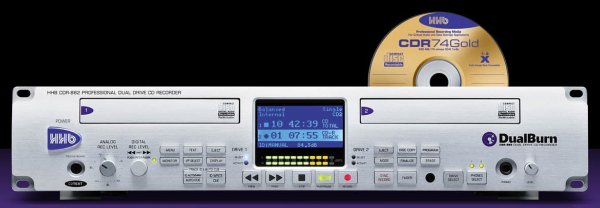 HHB CDR-882 DualBurn professzionális duál deck CD író
