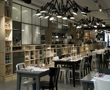 mazzo restaurant amsterdam interior design contemporary wood