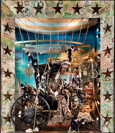 Bergdorf Goodman Holiday Christmas Window Displays 2010