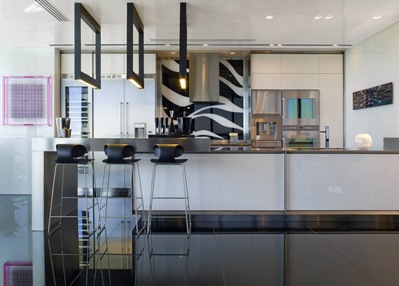 kitchen nieto interior design residential condo miami white sleek modern