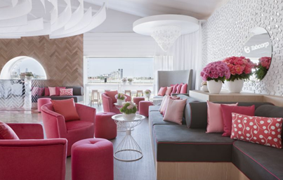 pink herringbone tabcor australia interior design decor