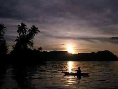 maninjau sunset