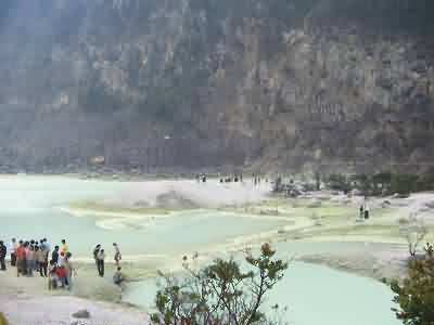 white crater