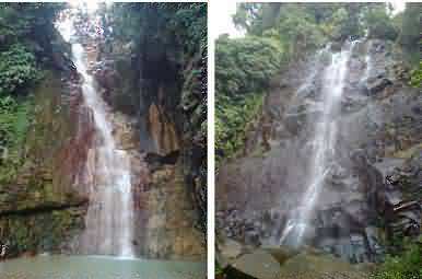 twin waterfalls