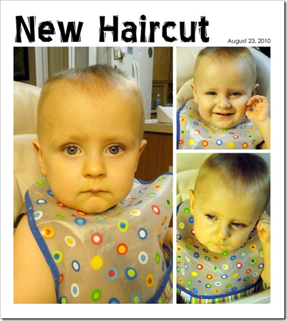 New Haircut - August 23, 2010