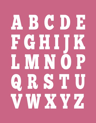 [Alphabet Print - 11x14 - White on Honeysuckle Pink - Sprik Space[5].jpg]