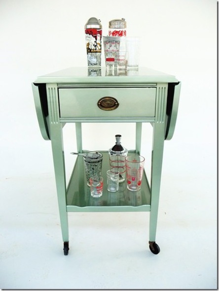 AntiqueMahoganyBarCart.FabulousPieces.etsy
