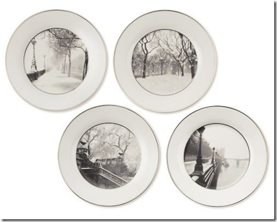Cities-in-Snow Plates S4.williams-sonoma.com