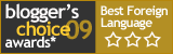 My site was nominated for Best Foreign Language Blog!