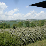 vue gîte "les buis" depuis la terrasse