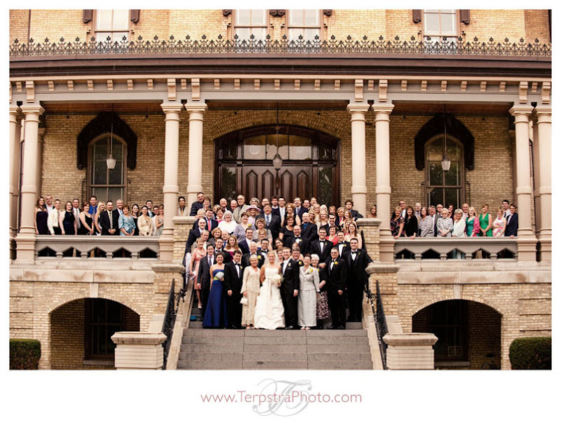 Family Wedding Photos at The Basilica
