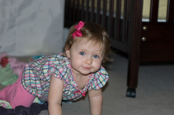 Our pretty little girl.