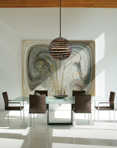 Pendant in room