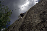 tom begins the ascent