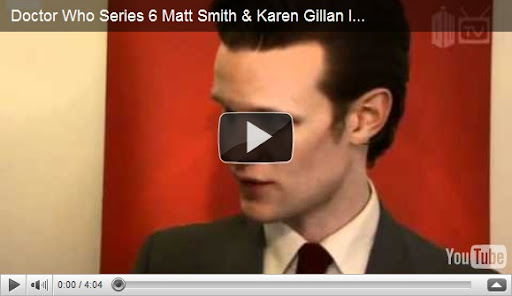 Doctor Who Series 6 Matt Smith Karen Gillan Interview with Clips With 