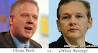 Thumbnail image for On reality and its alternates: Glenn Beck vs. Julian Assange