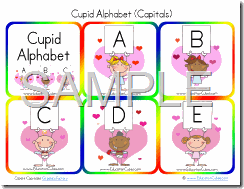 Cupid Alphabet Capitals
