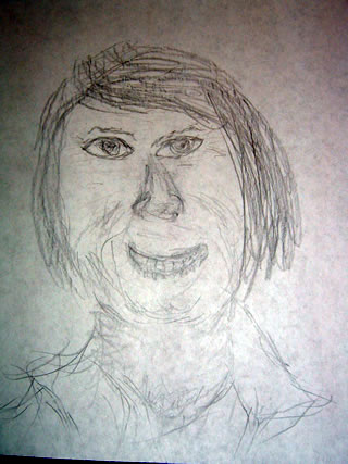 Sketch of Glen Campbell