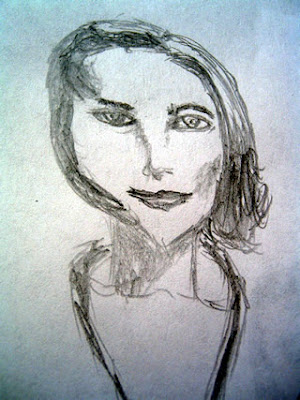 Sketch of Elizabeth Taylor