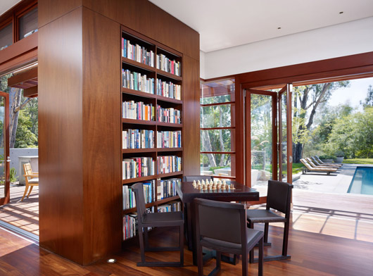 Canyon Residence Home Design Architectural Ideas - Library canyon home design library interior decorating