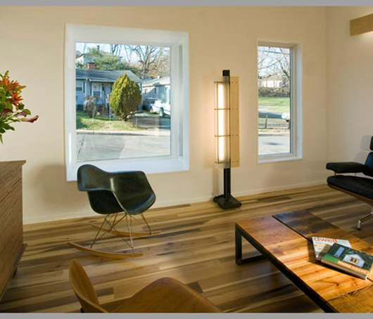 Wooden House Design Living Room Interior