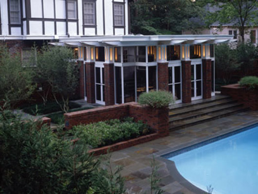 Classic Homes Design Garden Exterior
