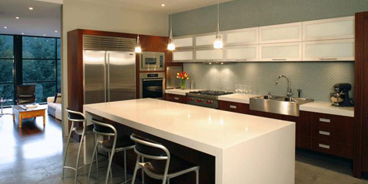 single family home interior kitchen design