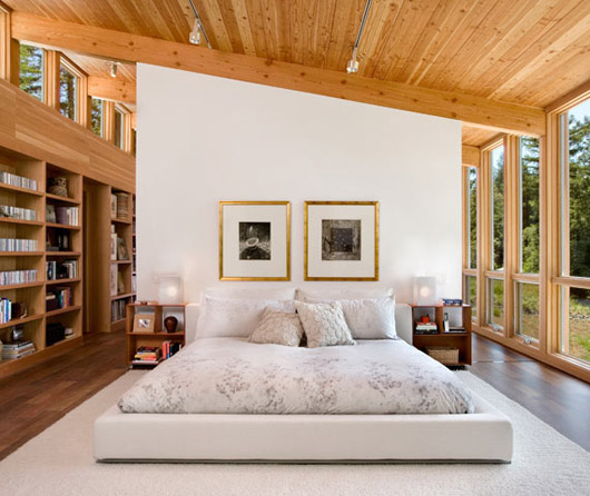 wooden house bedroom interior design ideas