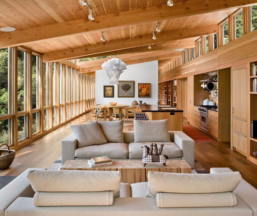 wooden floor interior living room