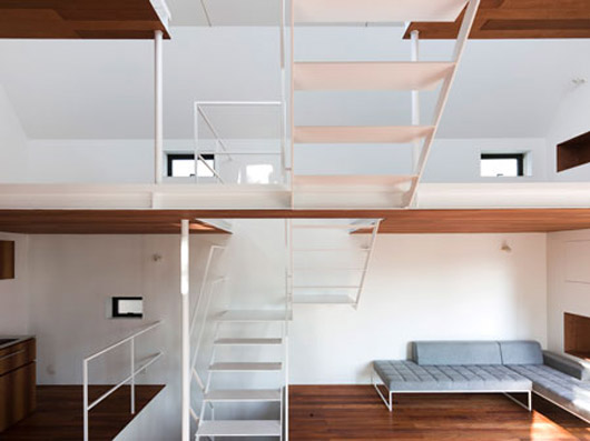 Japanese Family Home Design Architecture Residential - living room family home interior design living room