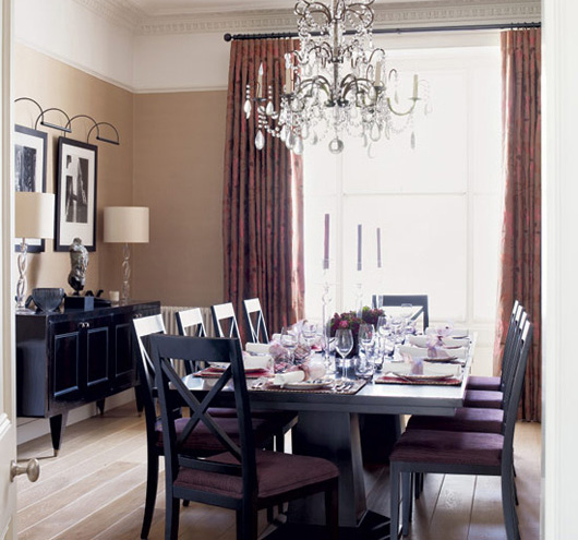 Glamorous Dining Room Modern Interior Design Ideas glamorous home interior design dining room