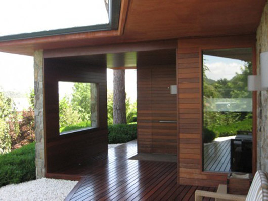 wooden floors exterior terrace design