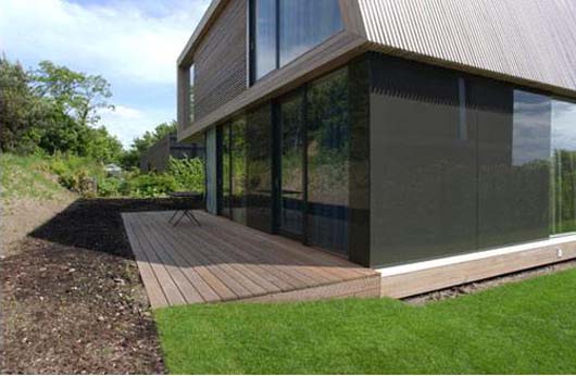 Modern Minimalist Home Design Wood and Glass - Outdoor modern minimalist wood and glass design