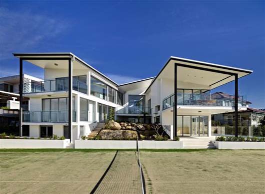 Luxury Home Design With Central Courtyard Decorating luxury home design exterior central courtyard