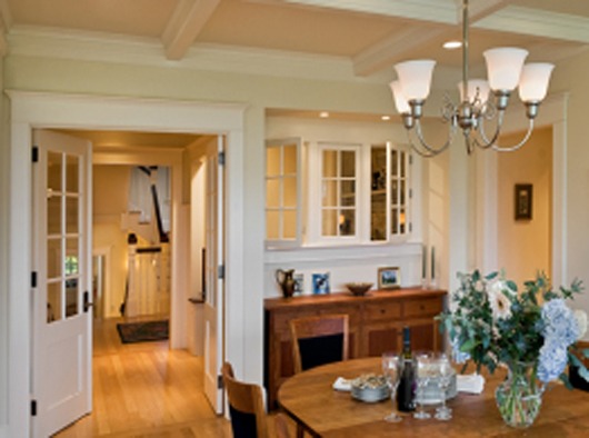 Design Classic Shingle Style House Decorating - Dining Room classic shingle house decorating dining room