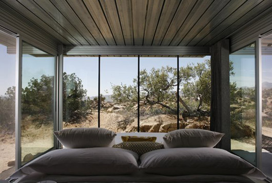 glass house design interior bedroom decorating