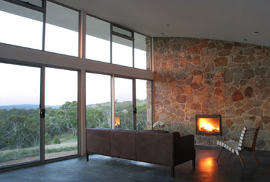 Modern Rural Glass Home Decorating Architecture Design Curved Roof - Living Room glass house design interior living room