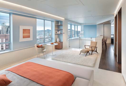 Modern Interior Design Ideas Penthouse Decorating - Bedroom luxury bedroom design penthouse interior decorating