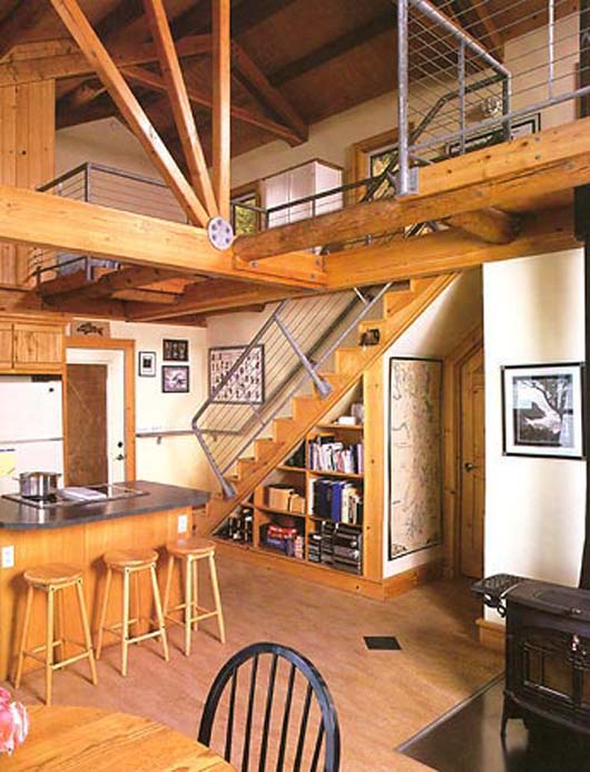 Beach Cabin Design Minimalist Wooden Home Architecture - Kitchen minimalist kitchen design interior home decorating