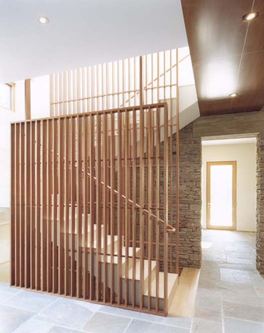Modern Natural Home Design Architecture Ideas - Wooden Barrier natural home design interior decorating ideas