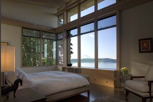 Glass Residence Design Architecture Family Home Decorating - Bedroom modern bedroom design glass home interior
