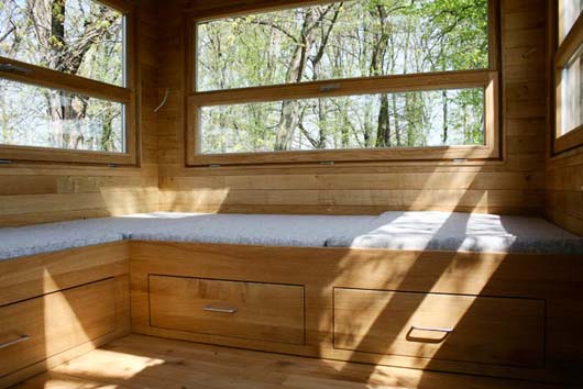 Wooden Box Treehouse Decorating Interior Design wooden interior decorating treehouse design photos