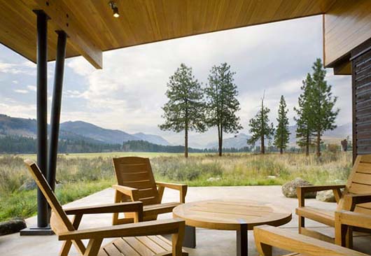outdoor design wooden home decorating terrace