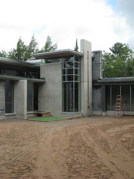 modern glass house design exterior decorating