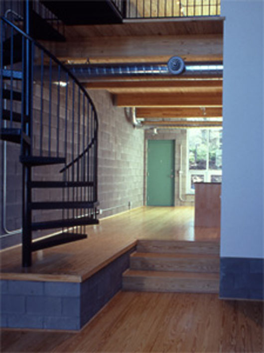 Minimalist Downtown Residential Design Architecture Ideas Stairs interior design with wooden materials