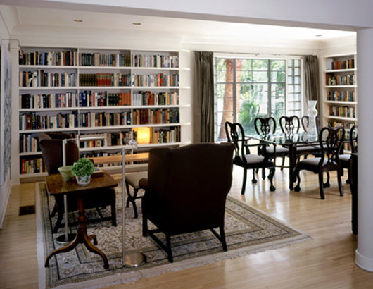 Modern Single Family Home Design Reading Space modern interior decorating reading space pictures
